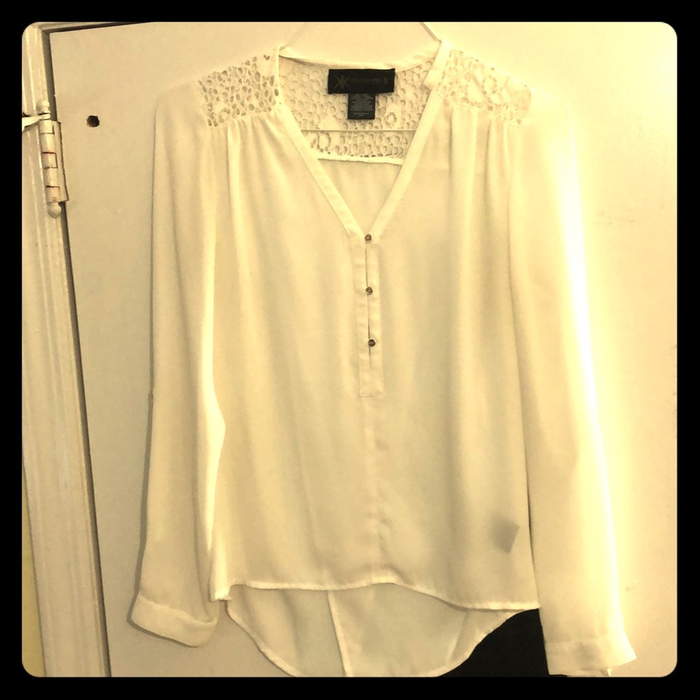 Kardashian Collection White Blouse